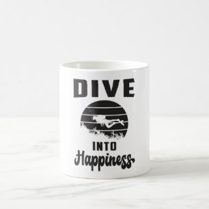 Duiken Duik Duik Duiken Zee Grappig cadeau-idee Koffiemok