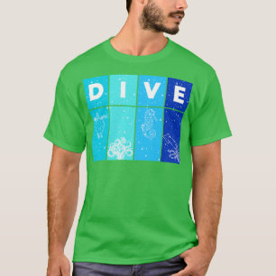 Duiken Duiken Duiken Oceaanliefhebbers Duiken Free T-shirt