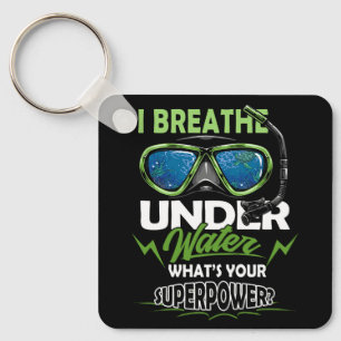 Duiken Duiken Ik adem onder water Whats Your Supp Sleutelhanger
