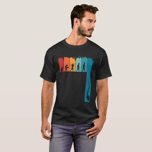 Duiken Evolutie Duiken Duik Duik Commercieel T-shirt (Voorkant volledig)