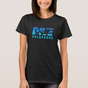 Duiken Galapagos Duiken op het Galapagos-eiland T-shirt