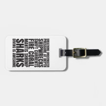 Duiken is Geweldige Bagagelabel