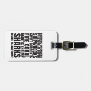 Duiken is Geweldige Bagagelabel