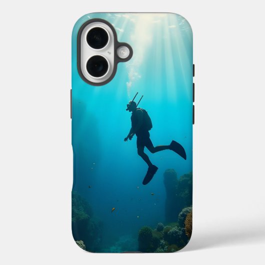 duiken is het beste in bonaire Case-Mate iPhone case (Achterkant)