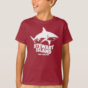 Duiken met haaien - Stewart Island T-shirt