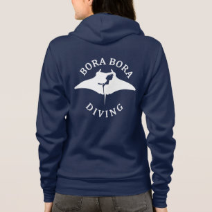 Duiken met Manta Roggen bij Bora Bora Hoodie