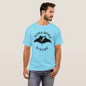 Duiken met mantaroggen bij Bora Bora T-shirt (Voorkant volledig)