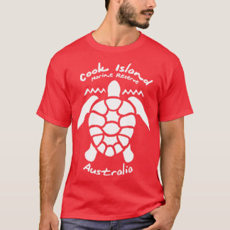Duiken met Zee Turtle Cook Island Marine Reserve T-shirt