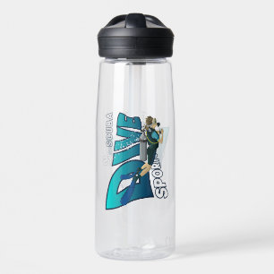 Duiken met zuurstofapparatuur waterfles