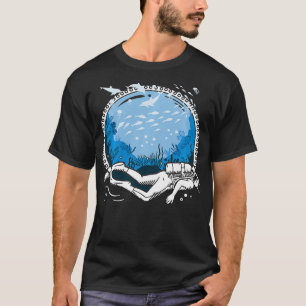Duiken Onderwater Ocean Diver Trainer T-shirt