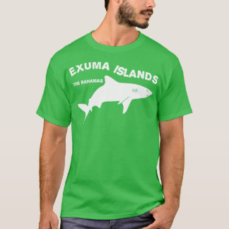 Duiken op Exuma-eilanden op de Bahama's T-shirt