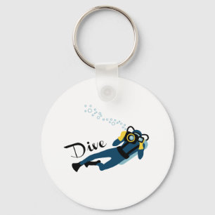 duiken sleutelhanger