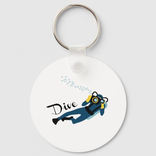 duiken sleutelhanger (Voorkant)