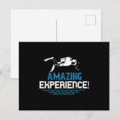 Duiken - Verbazingwekkende ervaring! Briefkaart (Voorkant / Achterkant)