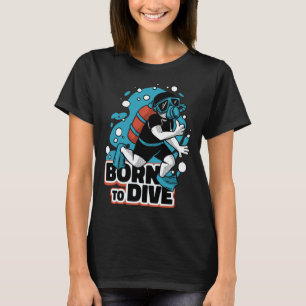 Duiken Water Duiker Oceaan Zwemmer Duiken 5 T-shirt