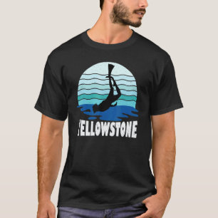 Duiken Yellowstone Een snorkelen onder water of sc T-shirt
