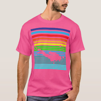 Duikende Zwemmer Watersport Scuba Duiken T-shirt