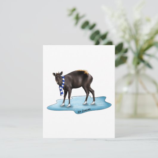 Duiker - carte de vacances (Debout devant)