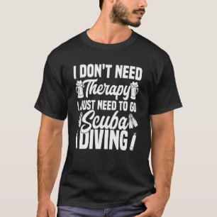 Duiker Ik hoef alleen maar te gaan duiken T-shirt