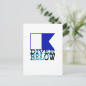 duiker onder blauwe kaart (Staand voorkant)