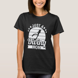 Duiker Scuba - Duik Snorkelen Gewoon Een Dikkertje T-shirt