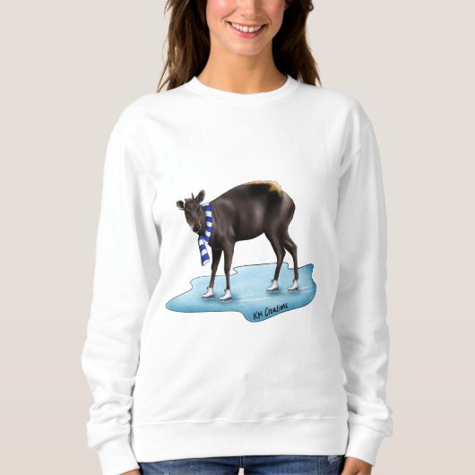Duiker vakantie sweatshirt (Voorkant)