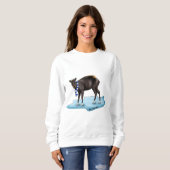 Duiker vakantie sweatshirt (Voorkant volledig)