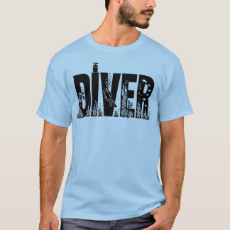 Duiker Vet Lettertypeontwerp T-shirt