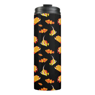 Duiker Vissen Patroon Thermosbeker
