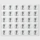 duiker - zeeduikpak cadeaupapier (Vlak)