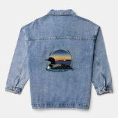 Duiker Zonsondergang Denim Jacket (Achterkant)