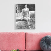 Duikerbord Canvas Afdruk (Insitu (Woonkamer))