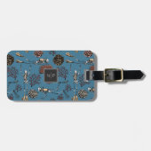 Duikerskellet Koraal Monogram Bagage Label (Voorkant horizontaal)