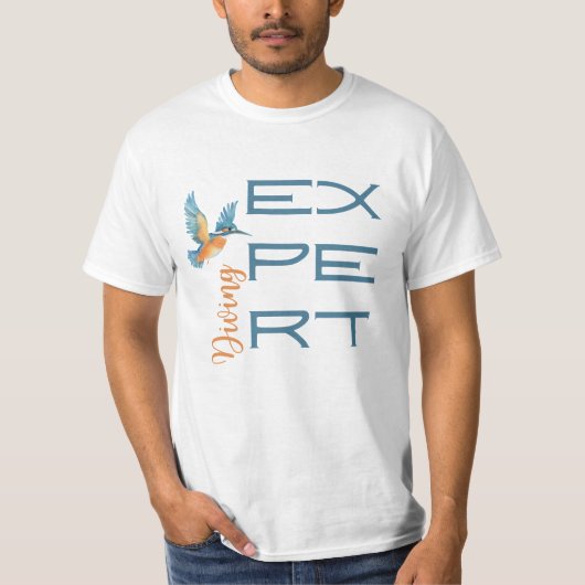 Duikexpert T-shirt (Voorkant)