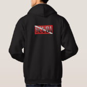 DUIKINSTRUCTEUR. DUIKERSVLAG HOODIE (Achterkant)