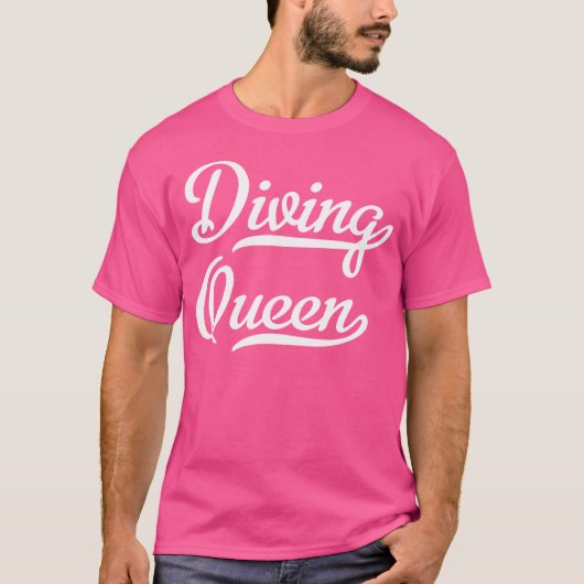 Duikkoningin T-shirt (Voorkant)
