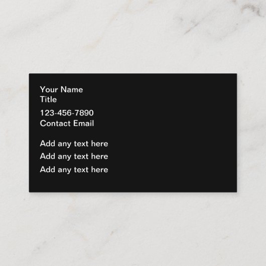 Duikles en uitrusting visitekaartje (Achterkant)