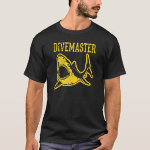 Duikmaster Duikinstructeur Duikvlag Stijl T-shirt