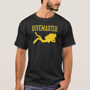 Duikmeester Duikinstructeur Duikvlag Stijl T-shirt