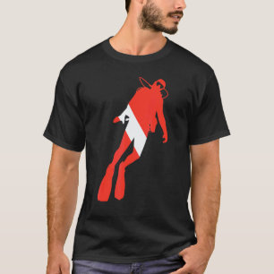 Duikpak Duiker Snorkelen T-shirt