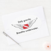 Duikpiloten Sticker (Envelop)