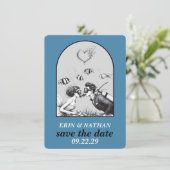 Duikstel Sla de Datum Op Save The Date (Staand voorkant)