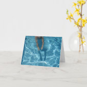 "Duikt in" - Notecard Kaart (Gele Bloem)