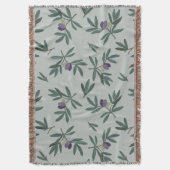 Duiktakpatroon botanische deken (Voorkant Verticaal)