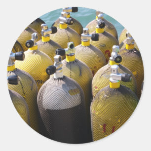 Duikuitrusting Stickers