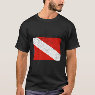 Duikvlag Duiken T-shirt