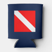 Duikvlag Koelbox Blikjeskoeler (Voorkant)