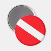 Duikvlag magneet (Voorkant / Achterkant)