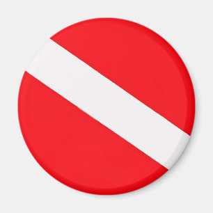 Duikvlag magneet
