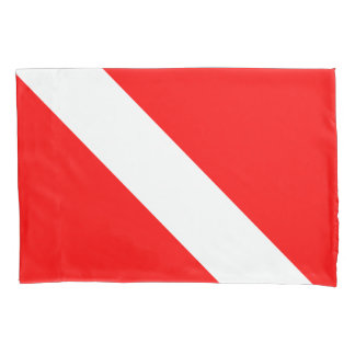 Duikvlag Scuba Duiker Duiker Neer Kussensloop